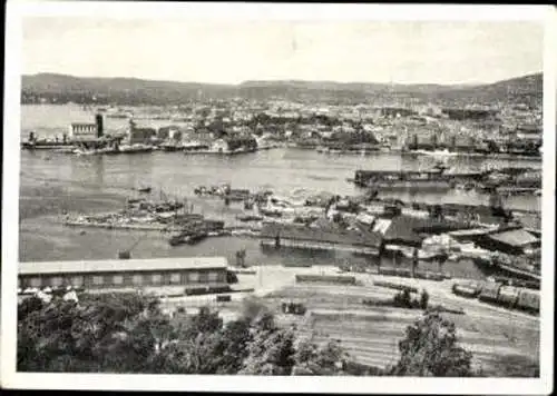 25 Bilder (9x6cm) im Umschlag Oslo Norwegen