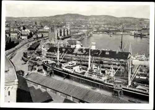 25 Bilder (9x6cm) im Umschlag Oslo Norwegen
