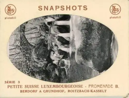 10 Snapshots (9x7cm)  im Umschlag, PETITE SUISSE LUXEMBOURGEOISE