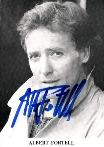 Ak Schauspieler Albert Fortell, Portrait, Autogramm
