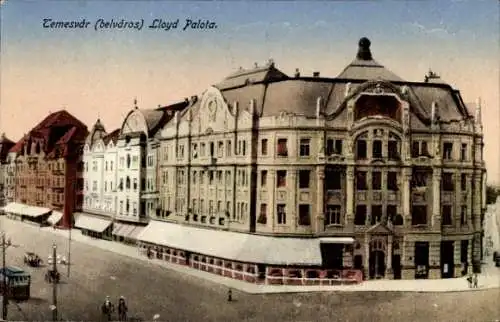 Ak Timișoara Temesvár Temeswar Rumänien, Lloyd Palota