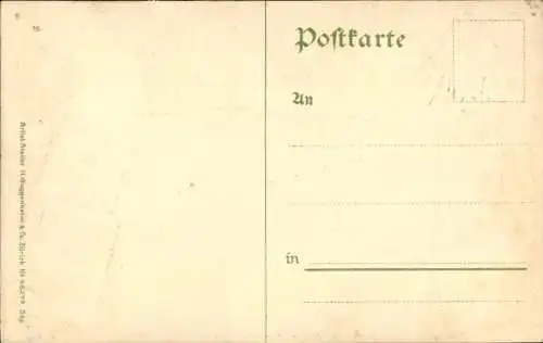 Präge Briefmarken Ak Mainz am Rhein, Blick durch Bogen der Straßenbrücke