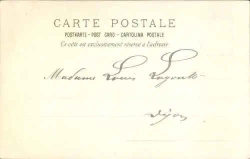 Künstler Litho Elegantes Paar, Reklame, Chicoree Arlatte, Cambrai