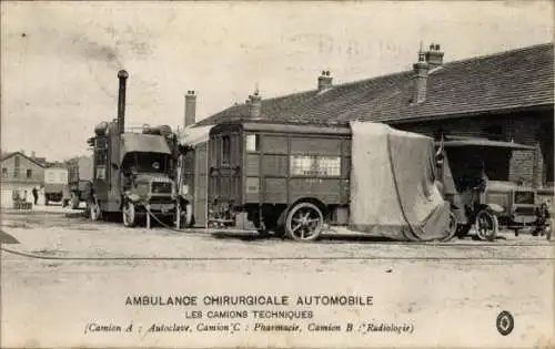 Ak Ambulance Chirurgicale Automobile, les Camions Techniques