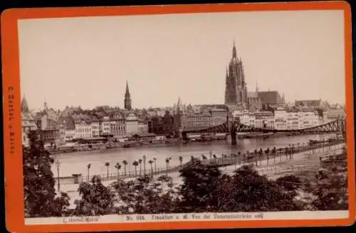 Foto Frankfurt am Main, Blick von der Untermainbrücke aus