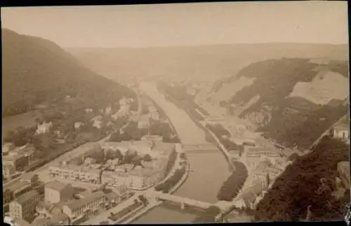 Foto Bad Ems an der Lahn, Aussicht von der Bäderley, 1890