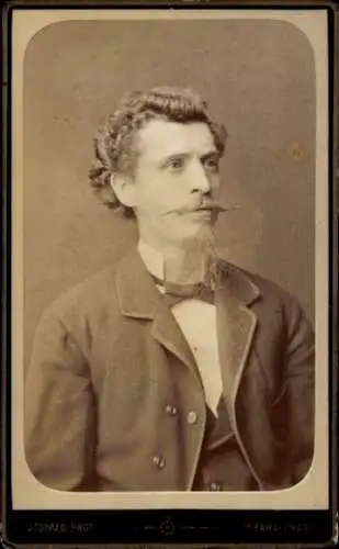 CdV Praha Prag, Portrait von einem Mann