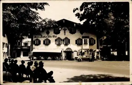 Ak Oberammergau in Oberbayern, Passionsspieldorf, Hotel