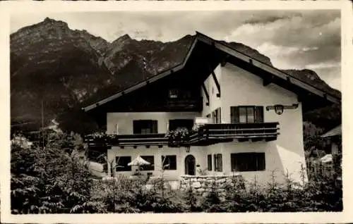 Ak Garmisch Partenkirchen in Oberbayern, Haus Hamburg, Klarweinstraße