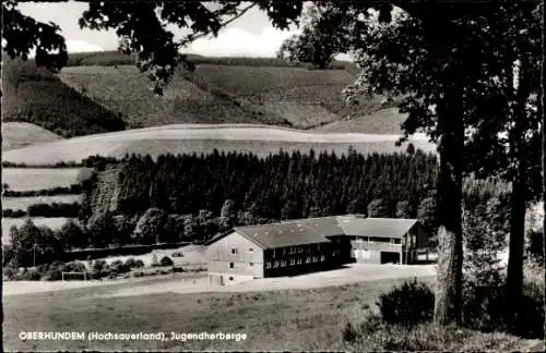 Ak Oberhundem Kirchhundem Sauerland, Jugendherberge