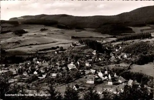 Ak Hachen Sundern im Sauerland, Panorama