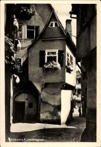 Ak Heilbronn am Neckar, Johannisgasse