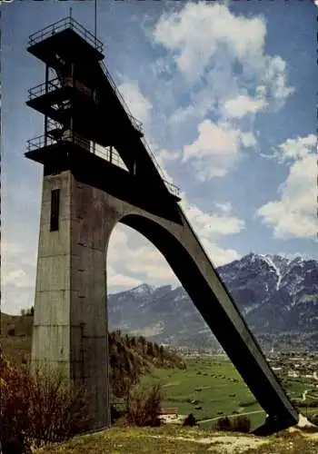 Ak Garmisch Partenkirchen in Oberbayern, Olympia-Sprungschanze