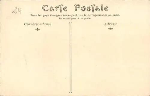 Ak Bourdeilles Dordogne, vue prise des Terrasses