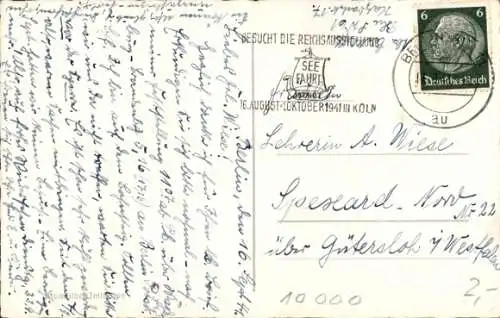 Ak Berlin Mitte, Rathaus, Straße mit Bus