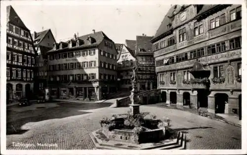 Ak Tübingen am Neckar, Marktplatz