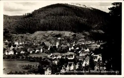 Ak Calmbach Bad Wildbad im Schwarzwald, Gesamtansicht