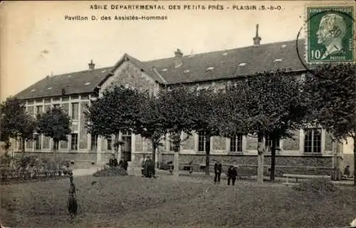 Ak Plaisir Yvelines, Asile Departemental des Petits Pres, Pavillon D. des Assistes-Hommes