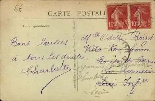 Ak Orgeval Yvelines, Le Couleau