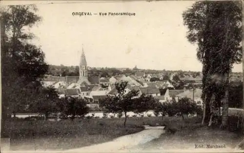 Ak Orgeval Yvelines, Panorama