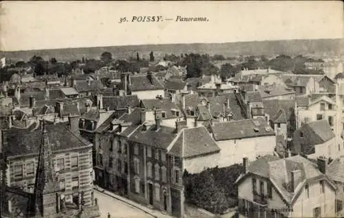 Ak Poissy Yvelines, Panorama