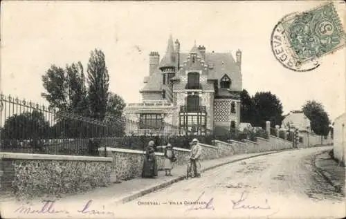 Ak Orgeval Yvelines, Villa Chastier