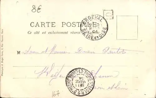 Ak Orgeval Yvelines, Villa Chastier