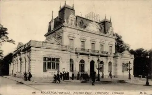 Ak Rochefort sur Mer Charente Maritime, Nouvelle Poste