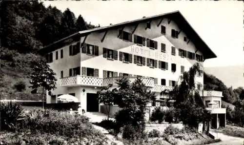 Ak Marignier Haute Savoie, Hotel Le Bosson Riant