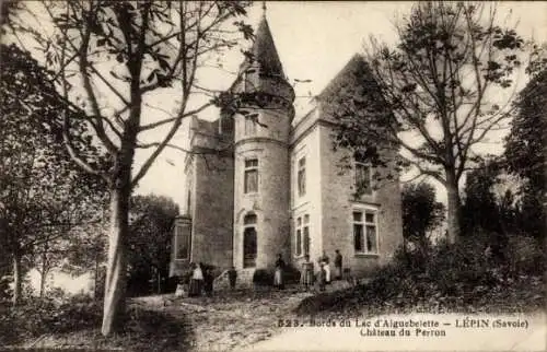 Ak Lepin Savoie, Bords du Lac d'Aiguebelette, Chateau du Perron