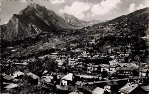 Ak Saint Michel de Maurienne Savoie, Panorama, Croix des Teles