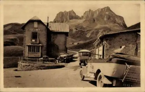 Ak Saint Colomban des Villards Savoie, Chalet Hotel du Glandon, Alguilles d'Argentieres