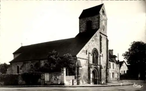 Ak Villennes sur Seine Yvelines, Kirche