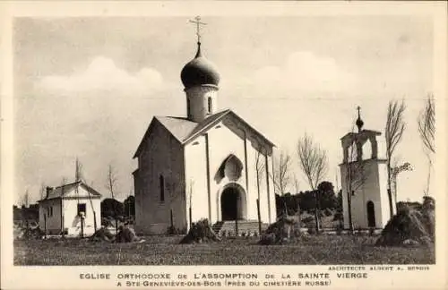 Ak Sainte Geneviève des Bois Essonne, Orthodoxe Kirche Mariä Himmelfahrt