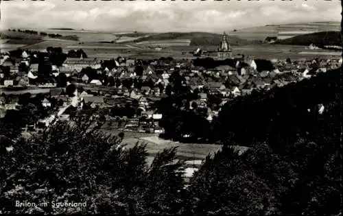 Ak Brilon im Sauerland, Gesamtansicht