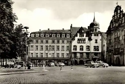 Ak Gotha in Thüringen, Hauptmarkt, Autos