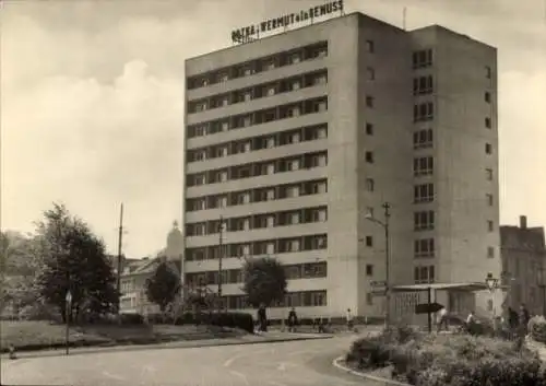 Ak Gotha in Thüringen, Hochhaus am Leninplatz