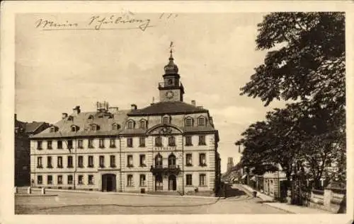 Ak Saarbrücken im Saarland, Rathaus