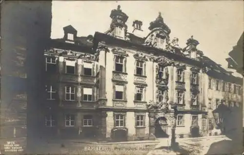 Ak Bamberg in Oberfranken, Prellsches Haus