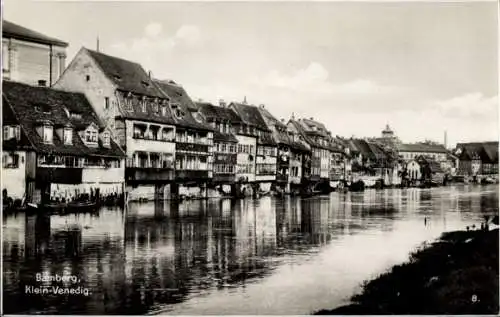 Ak Bamberg in Oberfranken, Klein Venedig