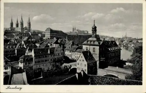 Ak Bamberg in Oberfranken, Stadtansicht