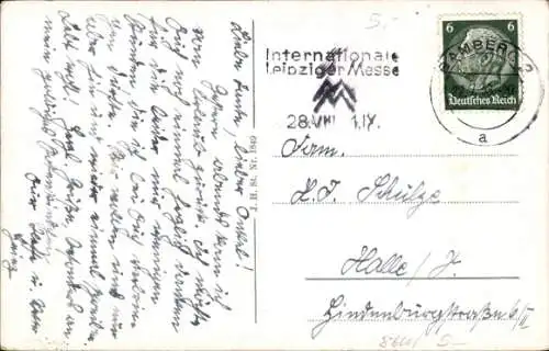 Ak Bamberg in Oberfranken, Stadtansicht