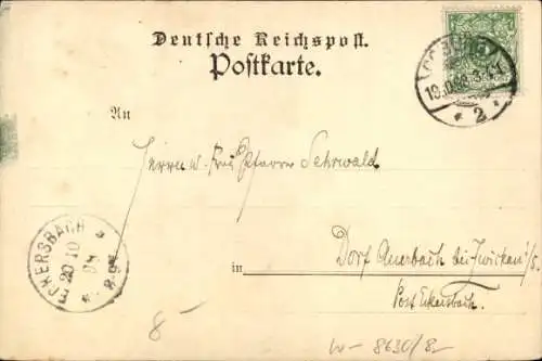 Ak Coburg in Oberfranken, Veste