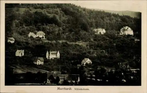 Ak Murrhardt in Württemberg, Villenkolonie