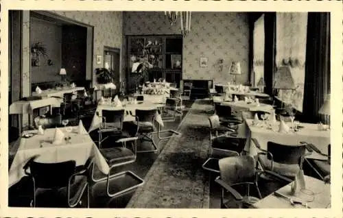 Ak Kiel in Schleswig Holstein, Hotel Europäischer Hof am Hauptbahnhof, Innenansicht