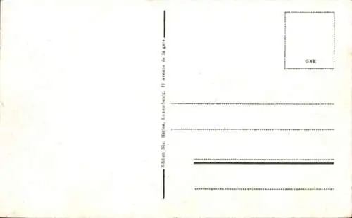 Ak Luxemburg Luxembourg, Grund, Totale der Stadt