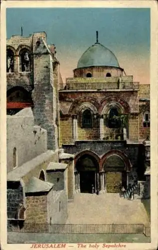 Ak Jerusalem Israel, heiliges Grab