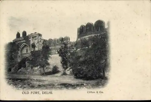 Ak Delhi Indien, Altes Fort