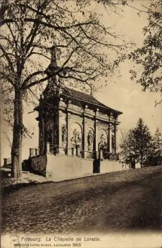 Ak Freiburg Stadt Freiburg Schweiz, Chapelle de Lorette