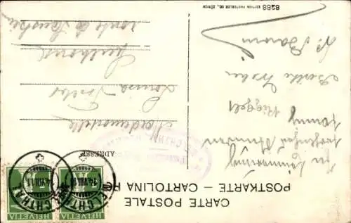 Landkarten Ak Luzern Stadt Schweiz, Brünigbahn